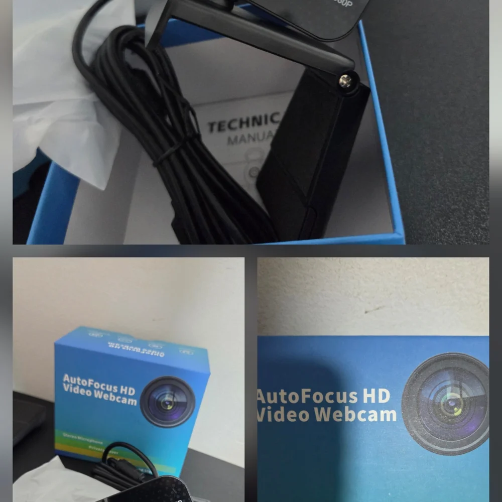 HD Camera 1080p Black